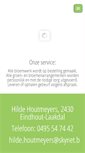 Mobile Screenshot of hilde-houtmeyers.be